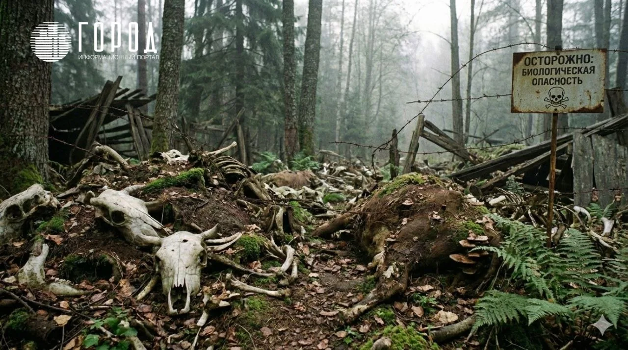 В Новороссийске нашли заброшенный скотомогильник с разбросанными костями