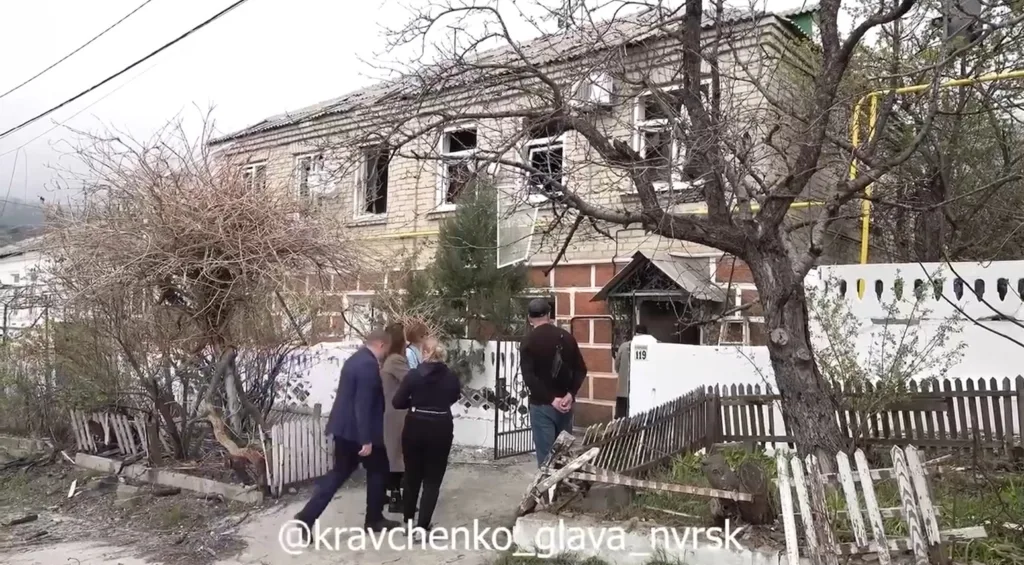 Последствия атак БПЛА по Новороссийску 1